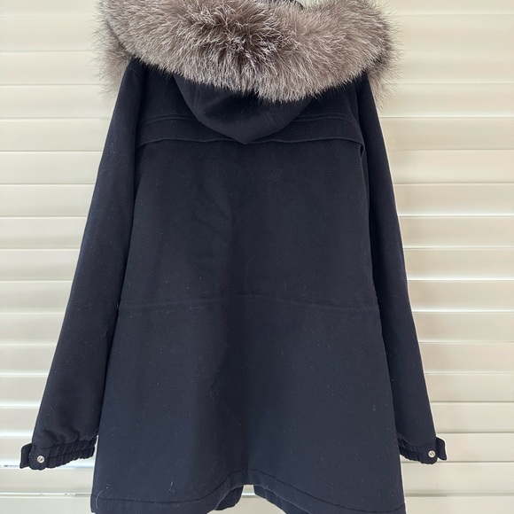 Loro Piana Cashmere Navy Icery Coat - Kids Size 12 - Picture 5 of 10